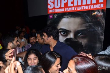 Nagarjuna at Special Screening Show for Raju Gari Gadhi 2 Movie